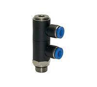Riegler 109645-171.018-8 Répartiteur à double sens rotatif G 1/8 a Ø 8 mm