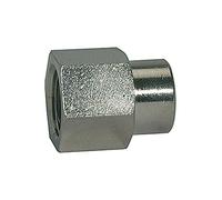 Riegler 111521-231.02-N Manchon réducteur G 1/8 i, G 1/4 i, SW 17, laiton nickelé