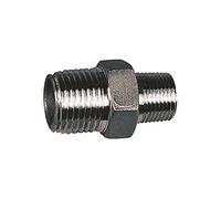 Riegler 111817-268.03-ES ES 1.4408 Embout à filetage double Rouge 6 pans G 3/8 A G 1/4 A
