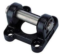 RIEGLER 115786-437.150 Fixation à fourche pivotante type « CB » pour cylindre standard avec piston Ø 32, 1 pièce