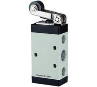 RIEGLER 115959-511.2101 Vanne à 5/2 voies à commande mécanique M5, levier à galet, G 1/4, 1 pièce