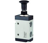 RIEGLER 115977-514.4001 Vanne 5/2 voies avec bouton poussoir 3L G 1/8 500 l/min