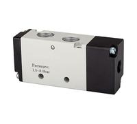 RIEGLER 116056-516.4004 Vanne à 5/2 voies, pneumatique, « 4A », monostable, G 1/4, 1300 l/min, 1 pièce