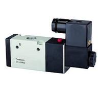 RIEGLER 116110-517.1305 Vanne directionnelle électropneume monostable 3/2 voies NC, G 3/8, 230 V, 50 Hz, 1 pièce