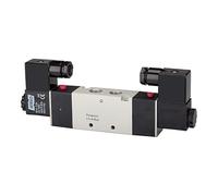 RIEGLER 116140-517.2203 Vanne directionnelle 5/2 voies électropneuse, 4 V, bista, G 1/4, 24 VDC, 850 l/min, 1 pièce