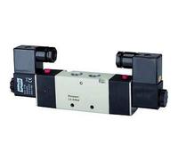 RIEGLER 116146-517.2302 Vanne électrique 5/2 voies 4 V, G 1/8, 230 V, 50 Hz, 750 l/min, 1 pièce