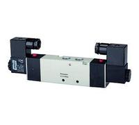 RIEGLER 116165-517.3200 Vanne électropneume 5/3 voies ventilée centrale, M5, 24 V DC, 1 pièce