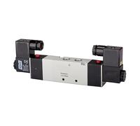RIEGLER 116186-517.3500 Vanne 5/3 voies électro-neum. M5, 230 V, 50 Hz, 1 pièce
