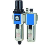 RIEGLER 116375-GCL 12 A G Unité de maintenance 2 pièces PC-BG 300, G 3/8, 1,5-9 bar, VA