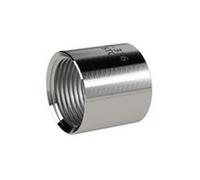 RIEGLER 118785 Manchon rond G 2 acier inoxydable 1.4408-1 pièce