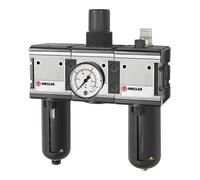 RIEGLER 133128-FRL 45 S-10 Unité d'entretien 3 pièces « Multifix », PC Beh, panier de protection, BG 4, G 1, 1 pièce