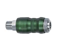 RIEGLER Riegler Accouplement de sécurité NW7,8, Bi-Tec, MS chromé, R 1/4 AG, 2050 l/min Quantité:1