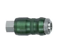 RIEGLER 134078-249.15-S Raccord de sécurité NW7,8, Bi-Tec, MS vern, G 3/8 IG, 2050 l/min, 1 pièce