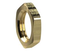 Riegler 136312 Contre-écrou hexagonal M24x2 AF 28 en laiton