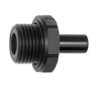 Riegler 136498 Support à visser POM, G 1/4, pour tuyau extérieur Ø 4 mm