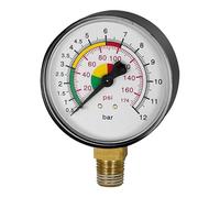 RIEGLER 136797-39.703 Manomètre Ø 63 mm, non calibré, raccord inférieur, 1 pièce
