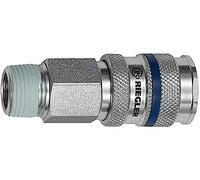 RIEGLER 141512-244.61-E Raccord à dégagement rapide NW 7,8, acier, R 1/4 AG, 1 pièce