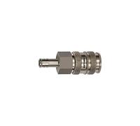 RIEGLER 141560-241.65-E Raccord à dégagement rapide NW 10, acier/laiton vern, douille LW 13, 1 pièce