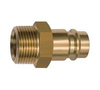 RIEGLER 141572-419.66 Mamelon pour embrayage NW 19 Laiton nu G 1 1/4 AG 1 pièce