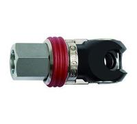 RIEGLER 141655-424.02-SCH-NPT Raccord de sécurité pivotant NW 7,2, EURO 7,2, acier, NPT 3/8 IG, 1 pièce