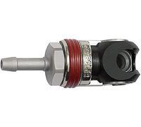 RIEGLER 141664-424.24-SCH Raccord de sécurité pivotant NW 7,2, EURO 7,2, en acier, douille LW 10, 1 pièce