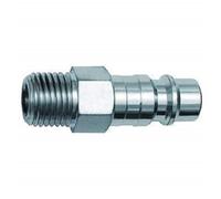 RIEGLER 141671-424.62-NPT Mamelon pour raccords NW 7,2, acier, NPT 3/8 AG, 1 pièce