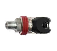 RIEGLER 141687-425.13-SCH Raccord de sécurité pivotant NW 8, ISO 6150 C, acier, G 1/2 AG, 1 pièce