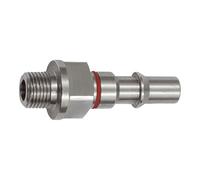 RIEGLER 141855-426.61-R Mamelon indélébile NW 6, ISO 6150 C, G 1/4 AG, rouge, 1 pièce