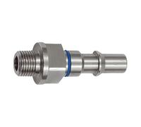 RIEGLER Riegler Nipple distinctif NW 6, ISO 6150 C, G 1/4 AG, bleu Quantité:1
