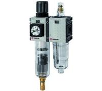 RIEGLER 142472-FUM 611-4-KMC WE 2 pièces « FUTURA-mini », PC Beh, Compactmano, G1/4, 0,1-4, VA-NC, 1 pièce