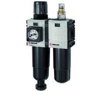 RIEGLER 142478-FUM 601 M-4-KM WE FUTURA-mini Lot de 2 manoquettes, métal compact G 1/4, 0,1-4, HA, 1 pièce