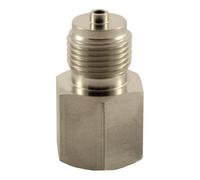 RIEGLER 143860-9031 Filtre de ballast pour Mano, G 1/2 IG, G 1/2 AG, 200 µm, ES 1.4571, 1 pièce