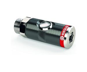 RIEGLER 199982 Raccord de sécurité à bouton-poussoir NW 74 G1/4AG