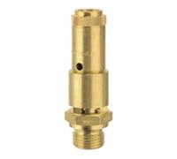 RIEGLER 227.66-14.5 DN 10 Soupape de sécurité en laiton, raccord G 3/4", pression de réponse 14,5 bar.