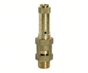 RIEGLER 229.01-2,1 Valve de sécurité en laiton G 1/2 Pression de réponse 2,7 bar