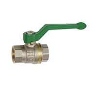 RIEGLER 350.7706 Robinet à billes MS nickelé avec manivelle IG/IG G 1 1/2 DN 40