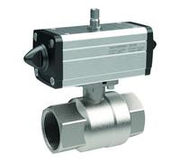 RIEGLER Riegler Actionneur pneumatique en laiton KH selon NAMUR, double effet, Rp 1 1/2 Quantité:1