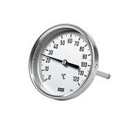 Riegler - Affichage de thermomètre bimetálico varie de 0 °c à 160 °c tauchschaftl. en mm de. {0} {1} 1 {/1} {/0} {1} 5 {/1}