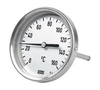 Riegler - Affichage de thermomètre bimetálico varie de 0 °c à 250 °C tauchschaftl. en mm 100