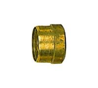 RIEGLER Bague de coupe, diamètre extérieur du tube : 15 mm, pression de service max. 60 bar, température max 150 °C, laiton nu