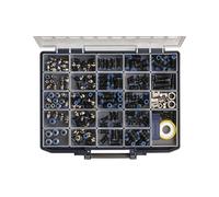 RIEGLER Boîte d'assortiments série bleue 171 pcs.