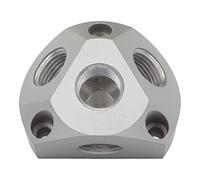 RIEGLER Boîte de distribution d'air RIEGLER entrée aluminium G 3/4 sortie 3x G 1/2 Quantité:1