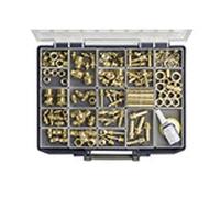 RIEGLER Boîte de rangement DTB 300 pièces rotatives en laiton