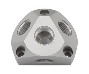 RIEGLER Boîtier de distribution d'air RIEGLER entrée aluminium G 1/2 sortie 3x G 1/2 Quantité:1