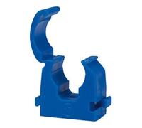 RIEGLER Collier de serrage RIEGLER en polypropylène pour tube diamètre extérieur 15 mm bleu Quantité:1