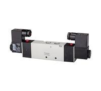 RIEGLER Electropneum 116167-517.3202 Vanne 5/3 voies avec raccord central G 1/8 24 V DC 550 l/min