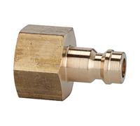 RIEGLER Embout RIEGLER pour coupleurs NW 5 laiton brillant G 1/4 IG SW 17 Quantité:1