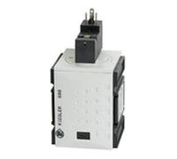 RIEGLER FU 980-115V Futura Vanne 3/2 voies à commande électrique avec bobine, 115 VAC 50 Hz, taille 4, G 1"