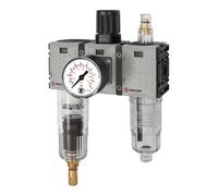 RIEGLER FUTURA-mini 142488-FUM 633-8-C WE Lot de 3 pièces PC Beh, support G 1/4, 0,5-8, VA-NC, 1 pièce