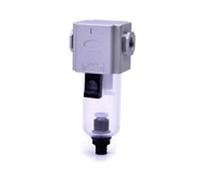 RIEGLER GAF 06 "GA" Filtre en polycarbonate 5 μm BG 300, G 1/4, sortie : HA